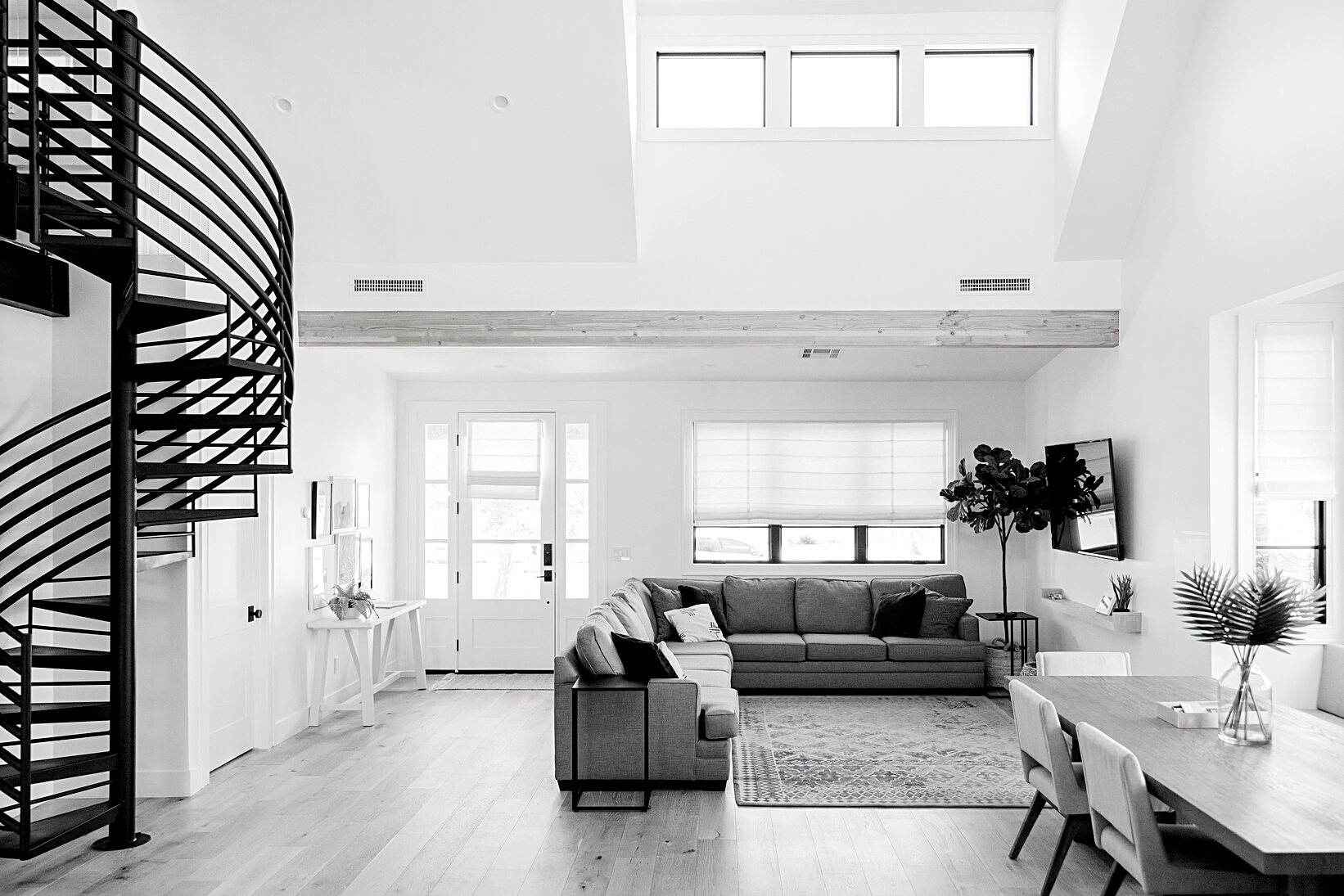 Modern Minimalist Living Room